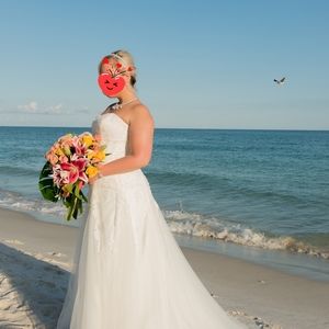 David's Bridal wedding dress